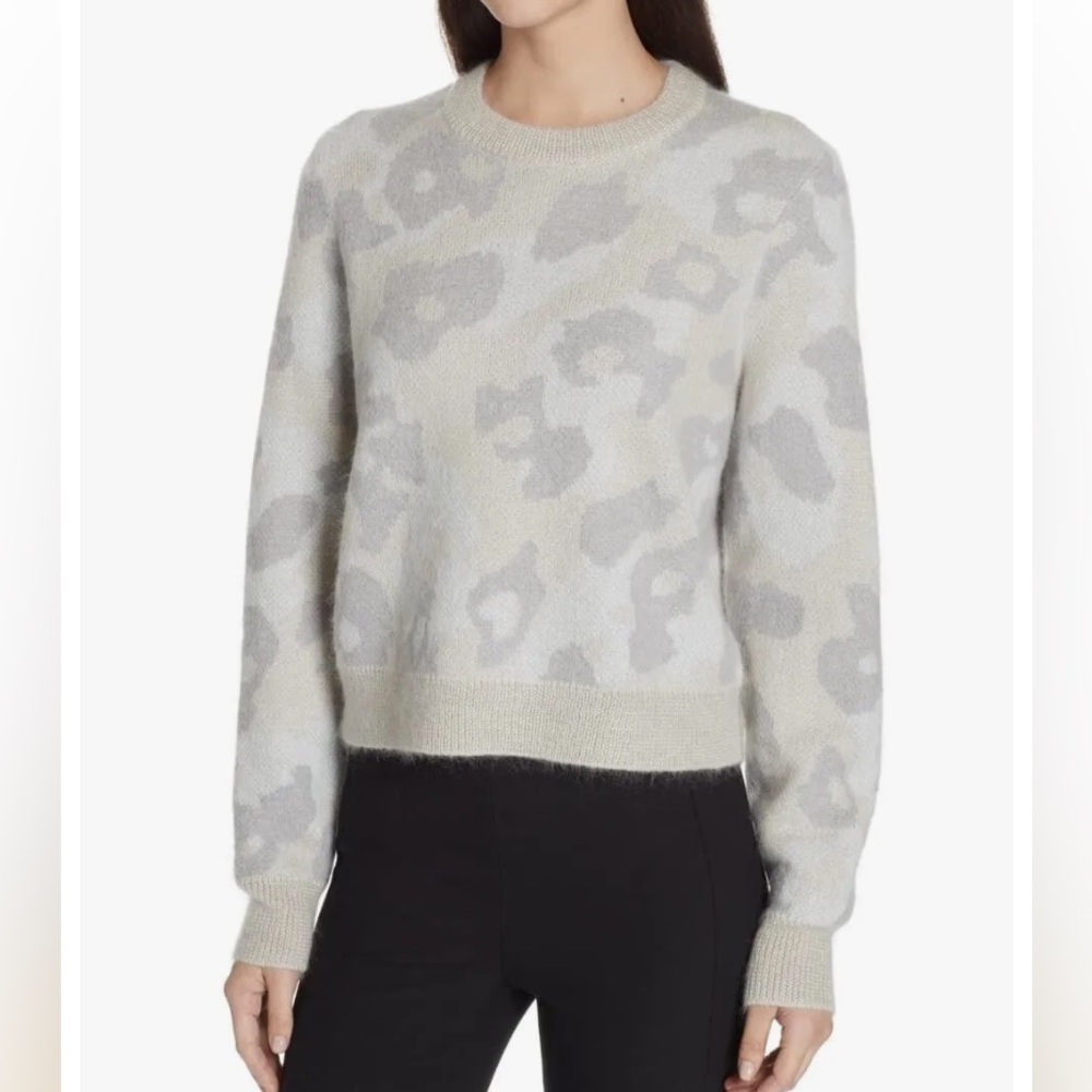 Rag And Bone Leopard Print Sweater - image 1